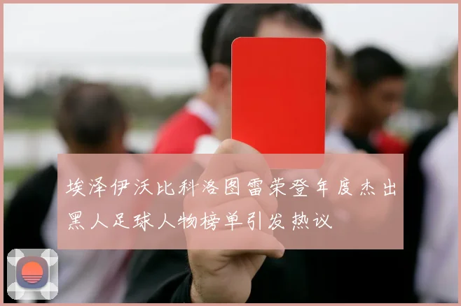 埃泽伊沃比科洛图雷荣登年度杰出黑人足球人物榜单引发热议